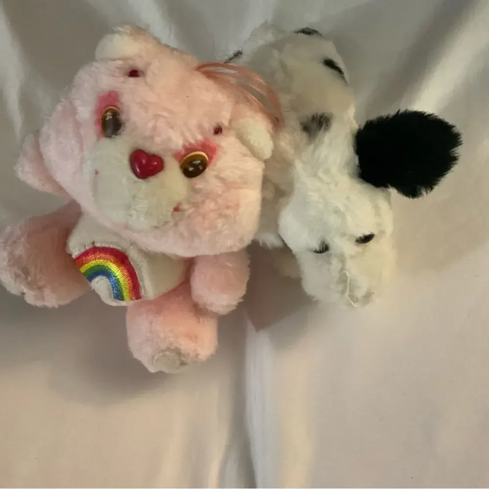 Coca Cola/Harley Davidson,/Care Bear/Battat Plush Animals Bear Dog Collectible